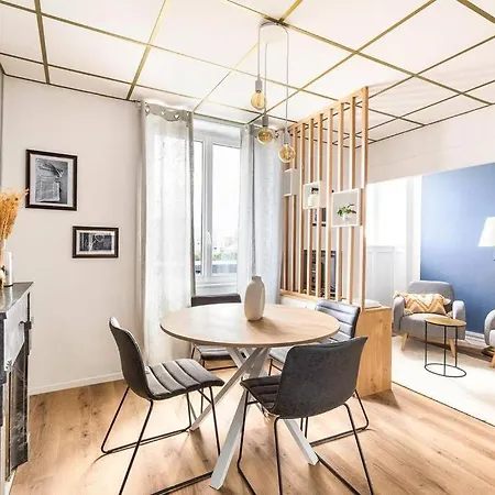 Appartement Cozy En Face De La Gare - Saint-Brieuc Exterior foto
