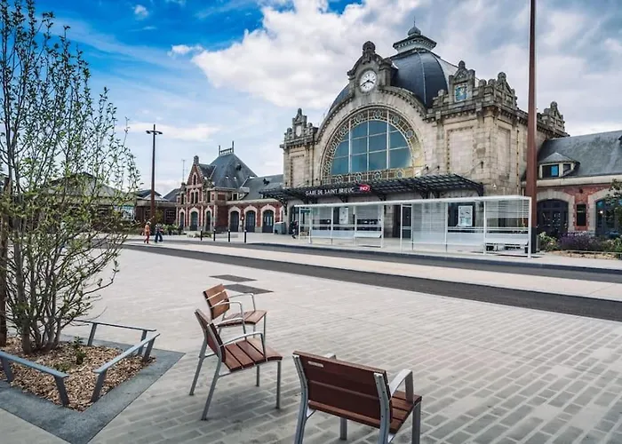 Appartement Cozy En Face De La Gare - Saint-Brieuc