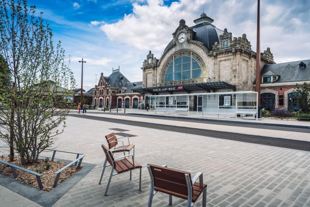 Apartment Cozy En Face De La Gare - Saint-Brieuc
